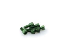44166-Confezione da 6 viti in alluminio anodizzato da 15 mm - Marca PUIG compati