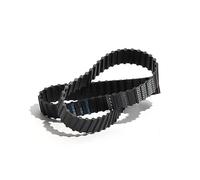 442DL 480DL 490DL 540DL Cinghia di trasmissione a doppia dentatura Cinghia di trasmissione in gomma nera 12,7 mm 20 mm 25 mm 38 mm Larghezza cinghia Cinghia dentata ( Size : 450DL , Color : Width 12.7