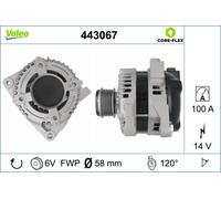 443067 VALEO Alternatore per TOYOTA