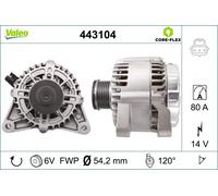 VALEO 443104 Alternatore