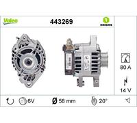 443269 VALEO Alternatore per CITROËN,PEUGEOT,TOYOTA