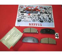 4434909 FRENI PATTINI ANTERIORI BRAKE PADS SET FIAT X1/9 RITMO ARGENTA 127 131