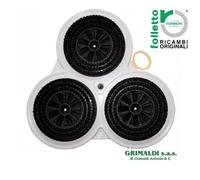 44358 VORWERK MODULO PANDA PARQUET E MARMO LUCIDATRICE FOLLETTO PULILUX PL515