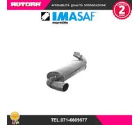 443707 Silenziatore posteriore adatto a Lancia Delta (MARCA IMASAF).