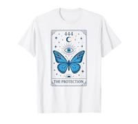 444 Angel Number The Protection Evil Eye Tarot Manifestation Maglietta