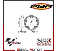 4464 43 C45T Corona PBR Passo 520 - 43 Denti per MV AGUSTA F3 2011 > 2012