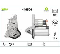 446506 Motorino d'avviamento Valeo
