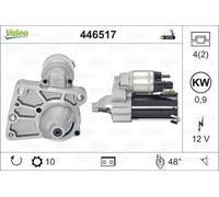 446517 VALEO Motorino d'avviamento per CITROËN,CITROËN (DF-PSA),DS,DS (CAPSA),MI