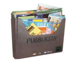 44661 Q.TA' 1 PORTA PUBBLICITA ALUBOX CAROSELLO GRIGIO GHISA