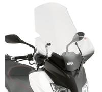 446DT D446KIT|797 PARABREZZA VISIERA SCHERMO CUPOLINO PARAVENTO + ATTACCHI GIVI COMPATIBILE CON YAMAHA X MAX 125 250 2013 MOTO SCOOTER