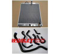 44mm 1992-2000 RADIATOR FOR Honda Civic EK EG D15 D16 28MM PIPE & hose BLACK new
