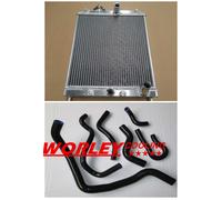 44mm 1992-2000 RADIATOR FOR Honda Civic EK EG D15 D16 28MM PIPE & hose BLACK new