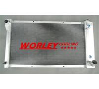 44mm 3 ROW Aluminum RADIATOR FOR 1967-1972 CHEVY TRUCK C10 C20 V8 68 69 70 71