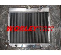 44mm ALLOY Radiator FOR Ford Mustang,Mercury Cougar 289,302,351 w/oAC V8 67-69
