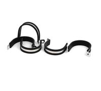 44mm Dia EPDM Rubber Lined P Clips Cable Hose Pipe Clamps Holder 5pz