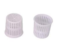 44PZ FORMINA FUSCELLA A PERDERE PER RICOTTA GR.40/70 - ? superiore cm.4,5 - ? inferiore cm.4x5h.