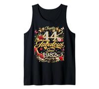 44th Birthday Queen Chapter 44 Fabulous Since 1982 Women Canotta