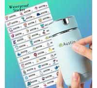 45/60/120/240/360/480 pezzi Etichette adesive trasparenti di alta qualità - Etichette in PET personalizzabili per forniture scolastiche, decorazione per ufficio e organizzazione personalizzata, adesiv