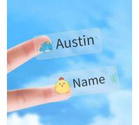 45/60/120/240/360/480 Pezzi Etichette Adesive Trasparenti di Alta Qualità - Etichette in PET Personalizzabili, Adatte per Forniture Scolastiche, Decorazione per Ufficio e Organizzazione Personalizzata