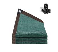45,7 x 45,7 m - telone in rete resistente agli strappi con occhielli e fascette con zip, perfetto per polli, patio, giardino, cortile e cucce