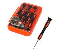 45 # Acciaio 6-in-1 Cacciavite Strumento Quick Switch | Sei tipi di driver in uno, costruzione in acciaio 45#, testa a commutazione rapida, dimensioni compatte