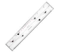 45 centimetri Marine Parallelo Righello Multifunzionale Parallelo Righello Scala Trasparente Navigazione Marina Per Mappatura Punto Marittimo Formazione