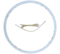 45 cm LED ventilatore da soffitto barra luminosa semicircolare 48 W (striscia luminosa)