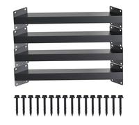 45 Degree Bracket | 2 Pieces 45 Degree Wood Pergola Bracket - 42.8x8x8cm Bookshelf Mounting Stand, Easy To Install For Wall Cabinet Headboard Counter Garage Outdoor Kitchen Shelf Sink Bed Fence