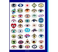 45 Eyes "Only Good Things" Lined Notebook: A 2025 345-Page Lined Journal for Writers, Dreamers, and Thinkers