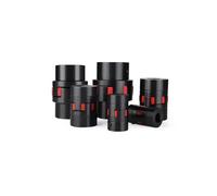 45 Giunti elastici a stella in materiale acciaio XL9 Accoppiatore a coppia elevata Plum GR75 La dimensione è D = 160 L = 210 D1 e D2 a 30-90 mm Scegli(30x65mm)