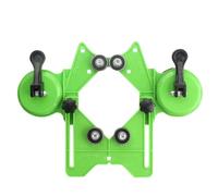 45 Gradi Legno Vetro & Piastrelle Pozzo Locator Con Funzione Ventosa Trapano Per Forare Bit Set Professionale (Verde, 28x20)