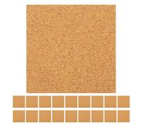 45 Pcs Sottobicchieri Sughero Quadrati Piastrelle in Con Adesivo