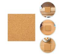 45 Pcs Sottobicchieri Sughero Quadrati Piastrelle in Con Adesivo