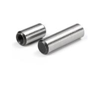 45 Perno di riferimento in acciaio temprato | Spina di riferimento da 10-160 mm: for calibrazione e posizionamento(M6-OD12(2pcs),140mm)