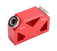 45° Pocket Hole Screw Jig, Durable Dowel Drill Guide Joiner for