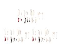 45 Pz Maglione Pinze Heavy Duty Spille di Sicurezza Faux Bianca Perla Spill1801