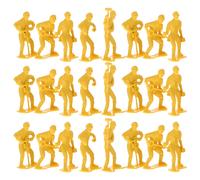 45 pz Micro-paesaggio Ingegneria Uomo con Strumento Giocattolo Mini