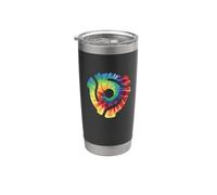 45 Record Adapter 45 Rpm Adapter 45 Spindle Adapter Tie Dye Bicchiere termico in acciaio inox doppia parete