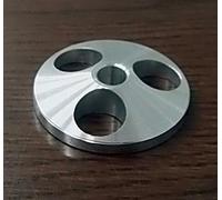 45 rpm Spindle Adapter Turntable Phonograph Stereo Record Player Aluminum Dome