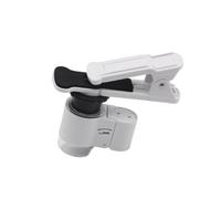 45 X Microscopio for cellulare con clip for banconote, luce UV a LED, lente d'ingrandimento, mini microscopio for la valutazione di gioielli antichi(45X LED)