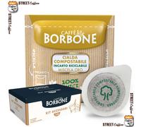 450 Cialde Caffè Borbone Miscela Oro Gialla Filtrocarta ESE 44 + Kit accessori