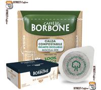 450 Cialde Caffè Borbone Miscela Verde Dek dec Filtrocarta ESE44 + Kit accessori
