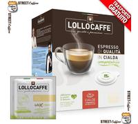 450 Cialde Filtro carta Caffè Lollo ESE 44mm Miscela Oro gratis