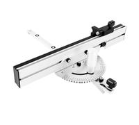 450 mm calibro per sega circolare da tavolo e router - Arresto angolare di precisione con scala e scatola di immagazzinaggio, inclusa borsa per il trasporto per lavori in legno e fai da te