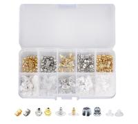 450 Tappi per Orecchie, Scatola di Stoccaggio per Tappi per Orecchini Morbidi e di Sicurezza