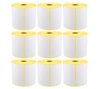 4500 etichette termiche su 9 rotoli 100 x 150 mm etichette di spedizione per ...