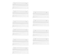 4500 Pezzi Strisce di Carta per Poggiamento Mentoniero, Bianco, Supporto | Superficie Testurizzata, Taglio Predefinito, Sostituzione Rapida, per Studi Ottici e Passaggi tra Esami