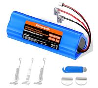 4500mAh/21.6V Batteria di Ricambio per Tineco Floor One S3, Floor One S3 Breeze, per Tineco S2, Tineco Floor One S2 Aspirapolvere Batteria a lunga durata (1 batteria + 1 spazzola + 3M Adesivi)