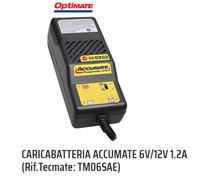 450130 CARICABATTERIA ACCUMATE 6V/12V 1.2A
