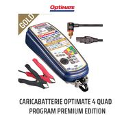 450164 CARICABATTERIE OPTIMATE 4 QUAD PROGRAM PREMIUM EDITION